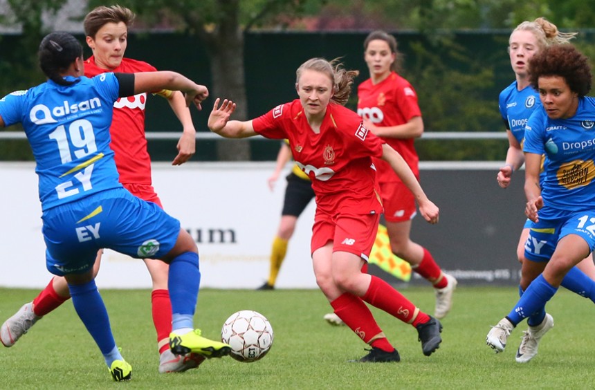 Nederlaag voor onze Vrouwen in Gent