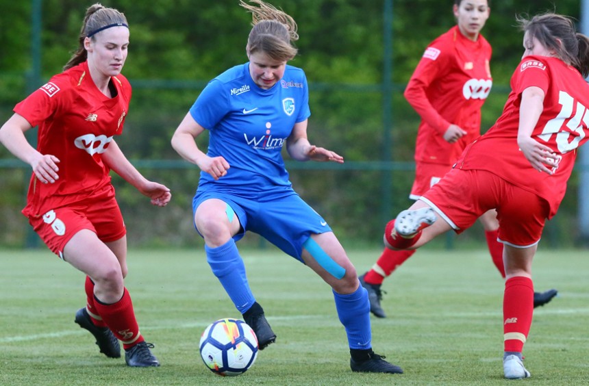 2-0 nederlaag van onze vrouwen in Genk