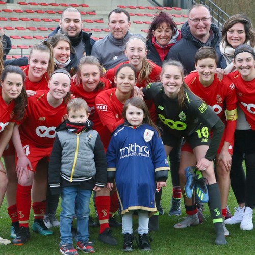 Nos filles en 1/2 finale de la Coupe de Belgique