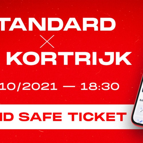 Standard - KV Kortrijk : Ticketing en Covid Safe Ticket