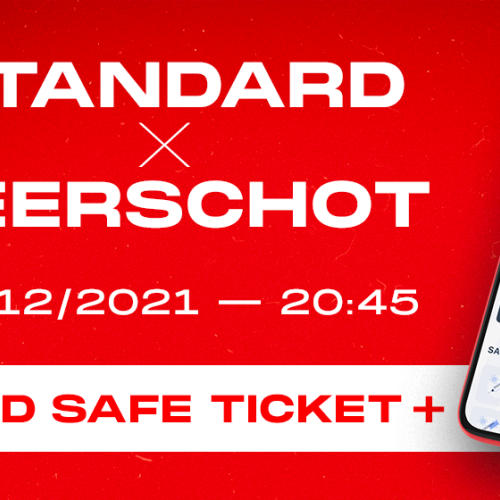 Standard - Beerschot (1/8 Croky Cup) : Ticketing en Covid Safe Ticket +