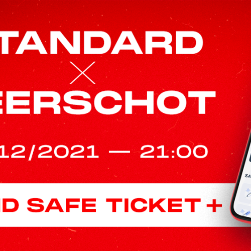 Standard - Beerschot : Covid Safe Ticket +