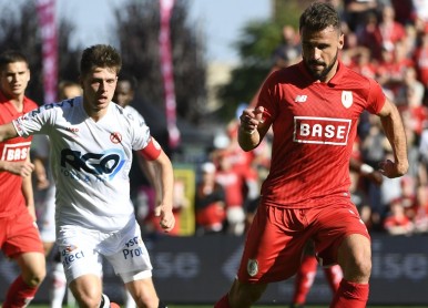 KV Kortrijk - Standard de Liège : het gereserveerde blok voor de supporters van de Rouches is sold out !